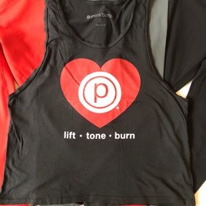 Pure Barre Lift.Tone.Burn Tank - Size S